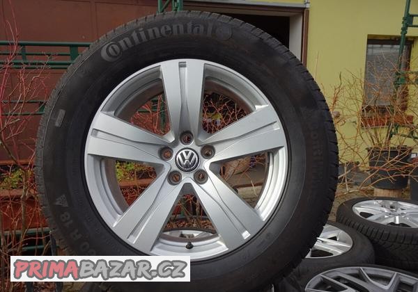 VW Touareg - zánovní zimní alu kola 18