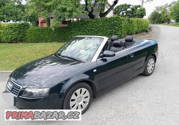 Audi A4, 2.4i, cabrio, nova stk + rozvody