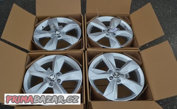 4ks Nové orig.alu disky R16 Š.Fabia I-IV,Rapid,Seat Arona