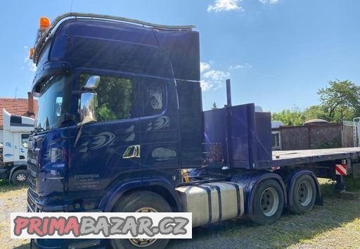 Prodáme Scanii R 580, V8. 6x2, rok: 06/2005. Manuál.