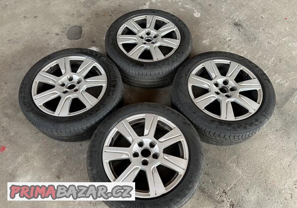 Originální alu kola Audi 5x112 R17 - letní Continental 7 mm