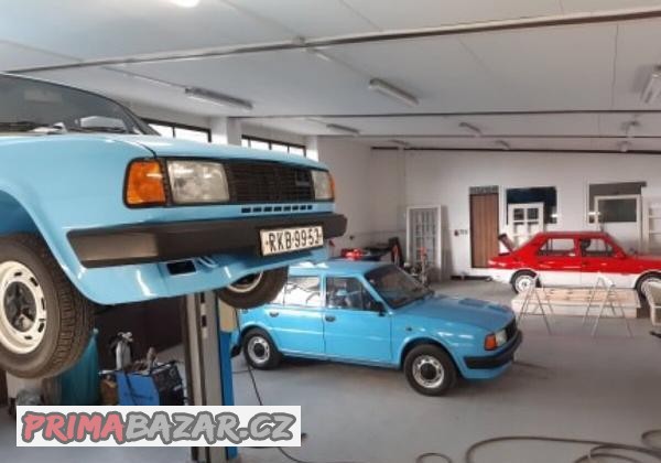 Renovace vozů Škoda 1000-136, favorit, felicia