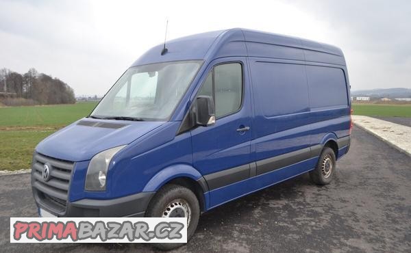 VW Crafter-POJÍZDNÁ DÍLNA, Klima, Webasto, vysoký-stř.dlouhý