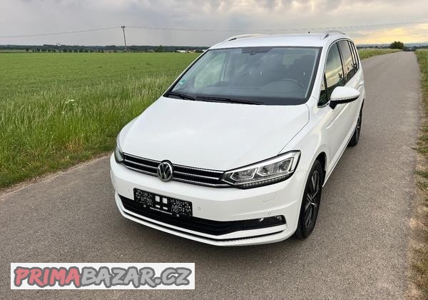 ► VW TOURAN 2.0TDI DSG F1 110KW HIGHLINE KAMERA-NAVI-LED-TAŽ
