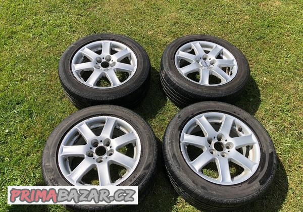 ALU ráfky Rial 5x112 7Jx16 et48 + pneu 215/55R16 97W