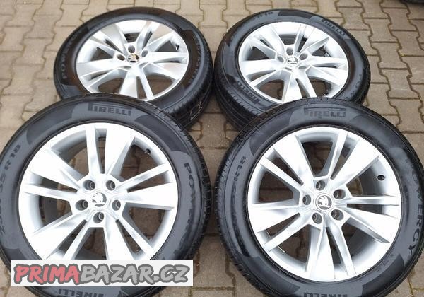Originální letní sada Škoda Kodiaq 5x112 R18