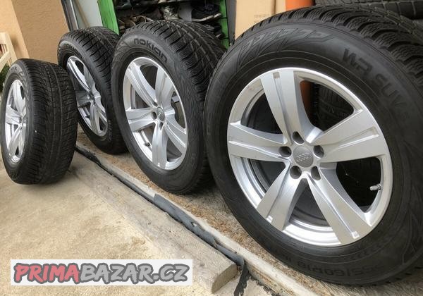 Orig. alu disky. AUDI Q7 5x112 8J x18 ET 25  Touareg Cayenne