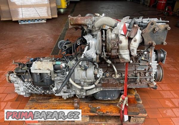 Motor ISUZU 4HK1 E6 + převodovka ISUZU Niesetronic