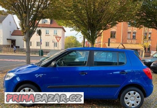 benzínová Škoda Fabia 2 rok 2009 1.2-44kW klima