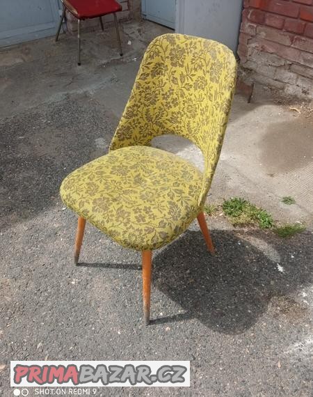 Retro židle čalouněná