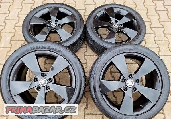 Originální letní sada Škoda Octavia III 5x112 R17 Denom