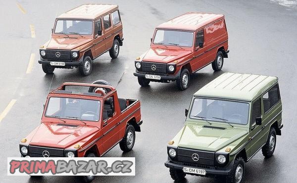 Mercedes G - veškeré díly