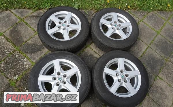 ALU kola ENZO 5x112 + letní pneu