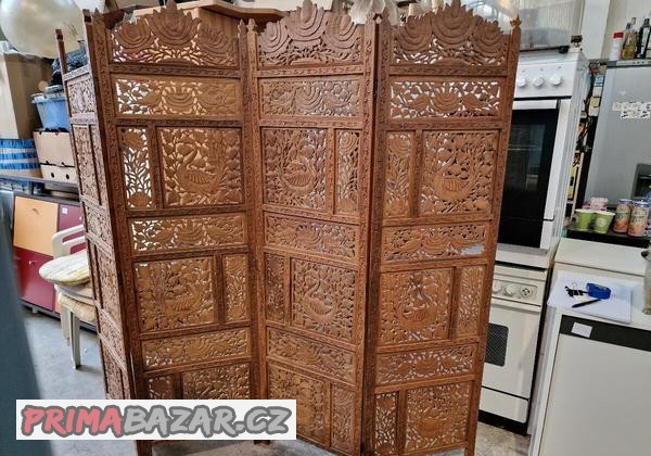 paravan-drevo-tyak-210x187-cm