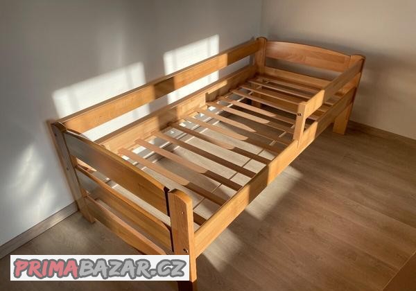 detska-postel-z-masivu-scarlett-sisi-lakovany-buk-165x75cm