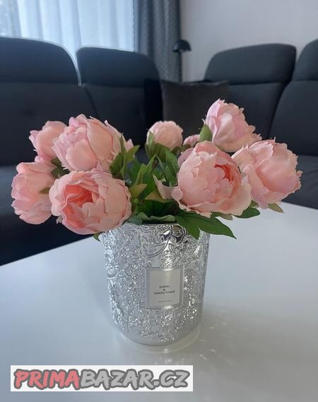 Váza + 14x růže - IKEA