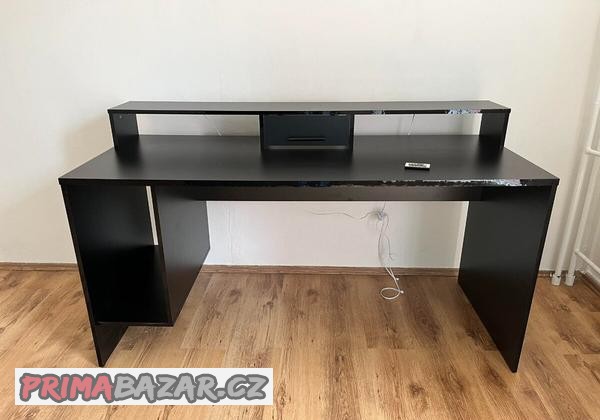 Herní PC psací stůl a skřínka