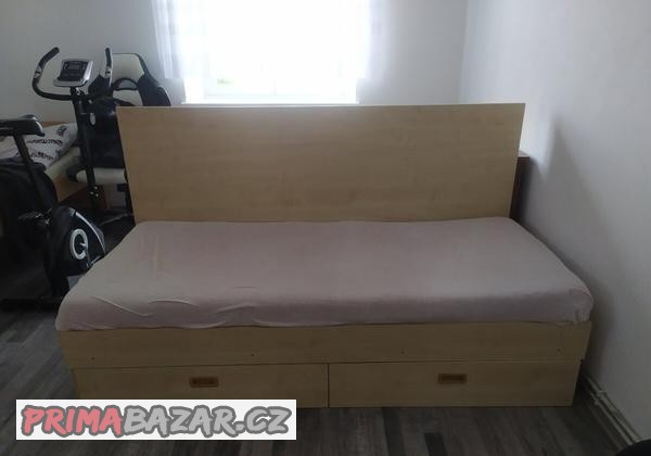 detska-postel-s-uloznym-prostorem-matrace