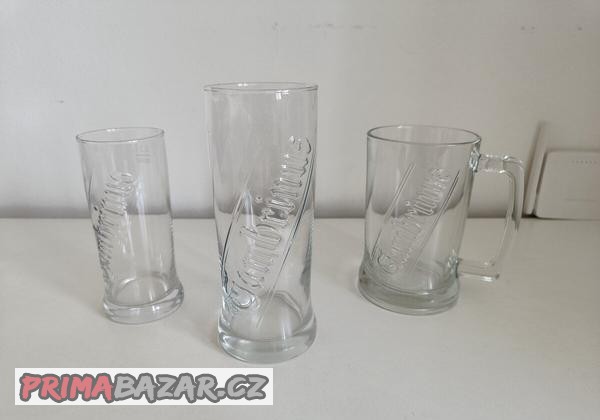 Sklenice GAMBRINUS 0.3l a 0.5l