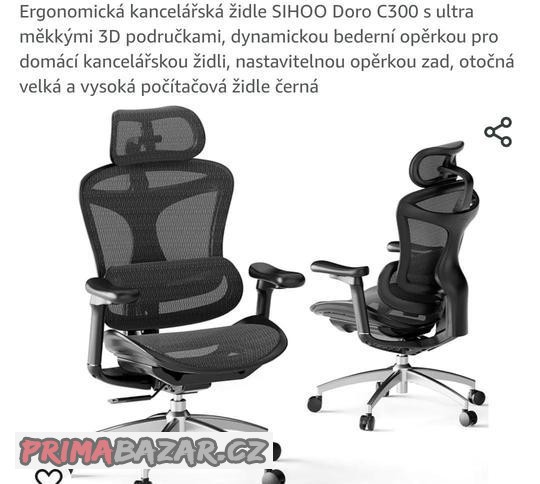 nove-ergonomicke-kancelarske-kreslo-sihoo-doro-c300