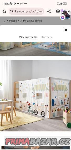 detska-postel-kura-ikea