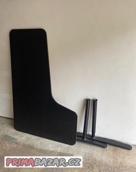 IKEA Bekan rohový stůl - levý