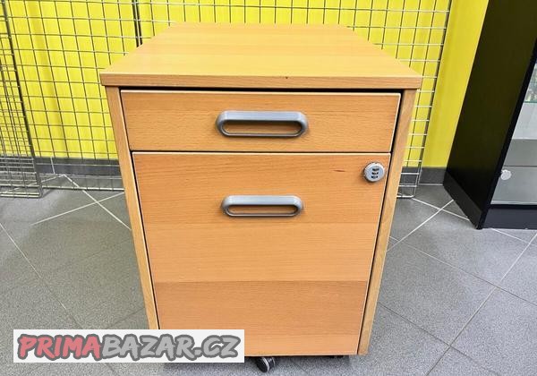 kancelarsky-kontejner-na-koleckach-3-supliky-a-poradac