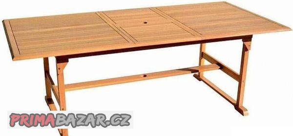 Zahradní stůl SANTIAGO rozkládací - Eucalypt-nový