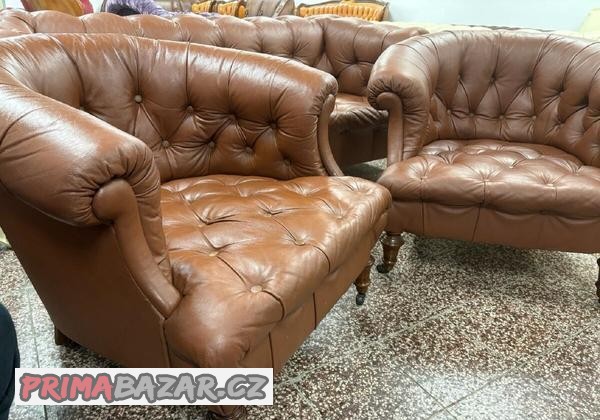 chesterfield-stylova-hneda-kozena-3-1-1-znizena-cena