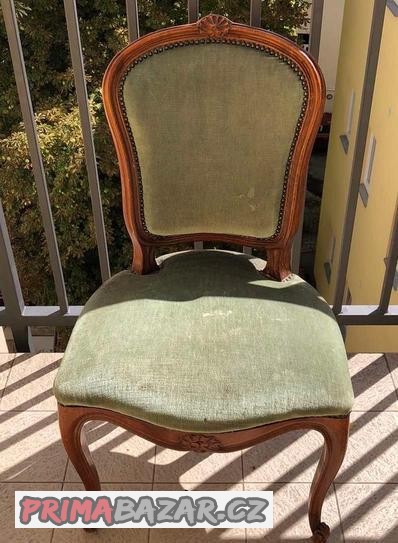 Predám zelené drevené židle