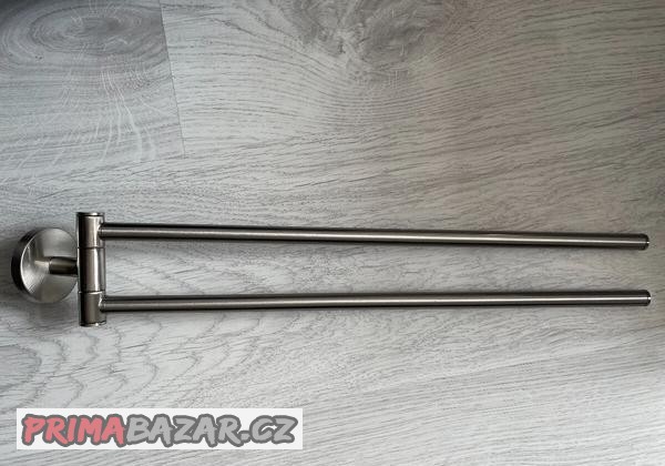 Držák na ručníky, dvojitý