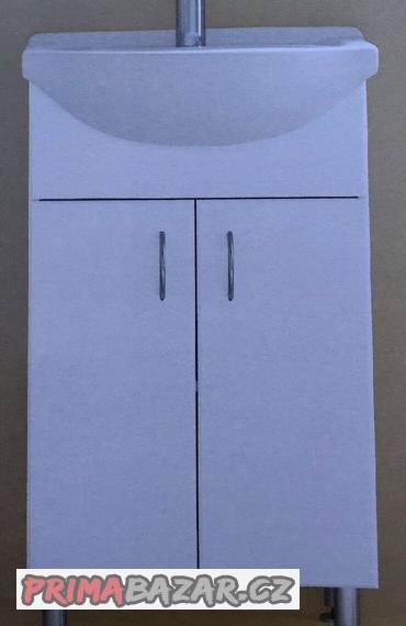 Koupelová skříňka Pluto s umyvadlem Apollo