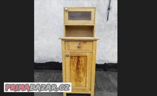 secesni-nocni-stolky-vysoke-s-horni-skrinkou-2-ks