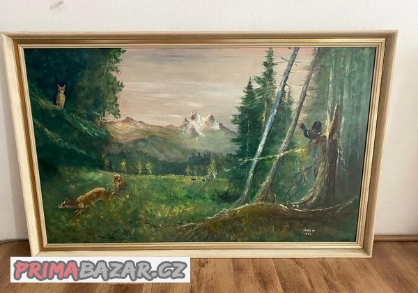 Obraz olejomalba 160x100cm - original