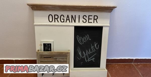 Tabule s věšákem a schránkou, Provence styl