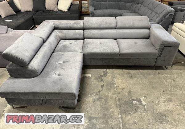 Rohová sedací souprava rozkládací