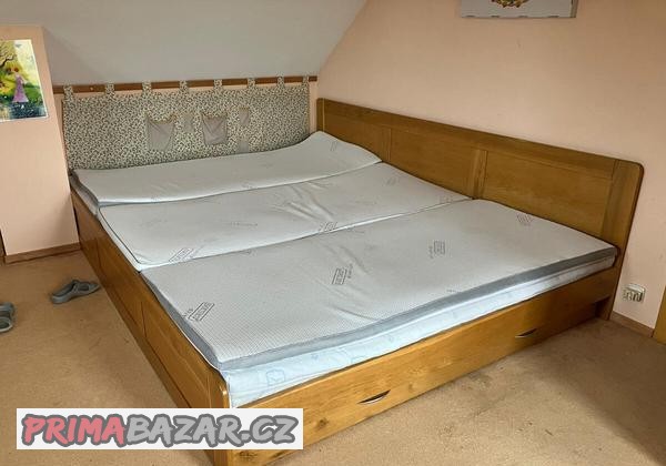 postel-trojluzkova-z-masivu-dub