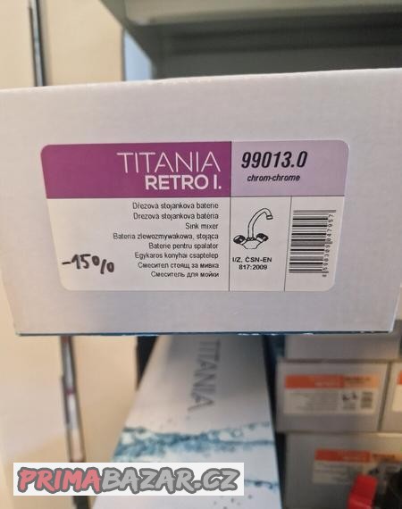 Kuchyňská vodovodní baterie RETRO I