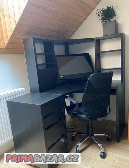 Detsky psaci stul se supliky a s zidli