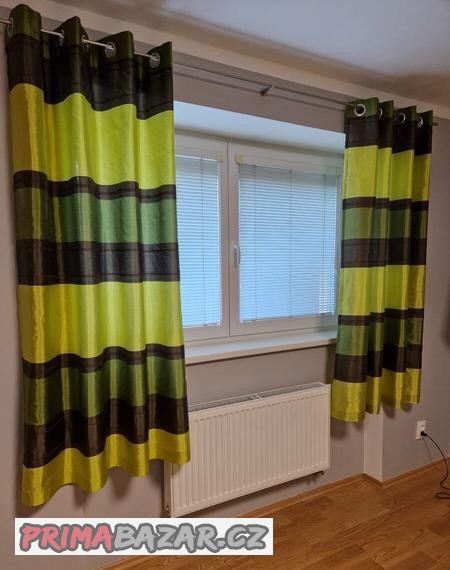 zelene-zavesy-zaclony-2-ks