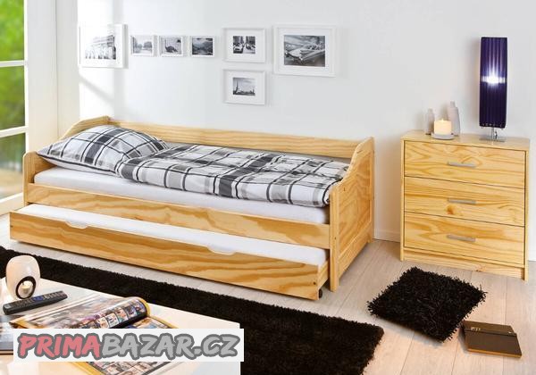 multifunkcni-postel-s-pristylkou-zdarma-matrace-medovy