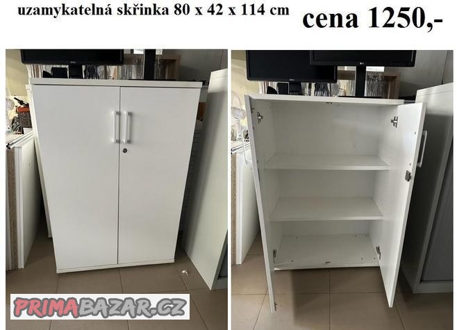 prodám skřinku bílou lesk