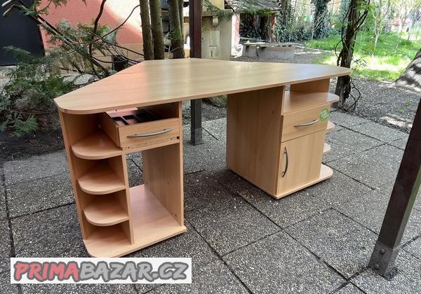 Rohový stůl, počítačový stůl