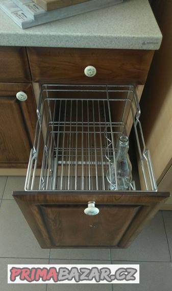 Výsuvný drátěný trojkoš chrom