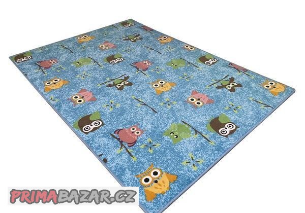 detsky-koberec-sovicka-modra-silk-90-x-200-cm