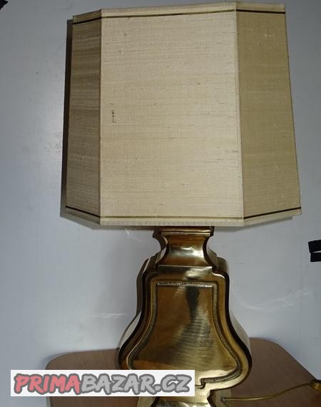 Stolní lampa litina