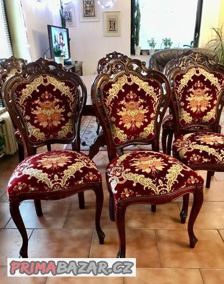 jidelni-sestava-ludwik-1-8m-6-zidli-plasticky-vzor-js6-47