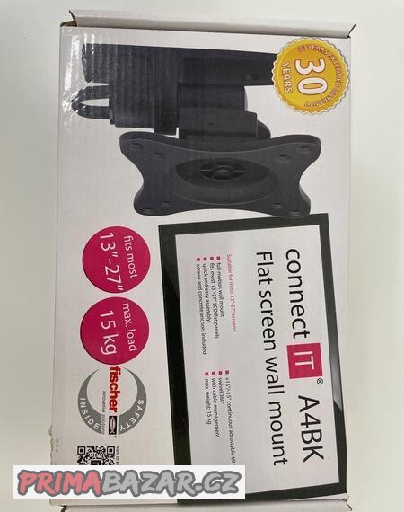 connect-it-a4bk-nastenny-drzak-na-obrazovky-13-27-cerna