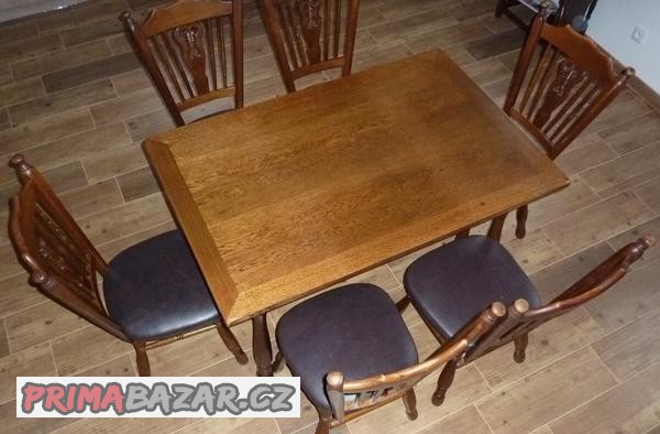 masivni-jidelni-stul-a-zidle-holandsky