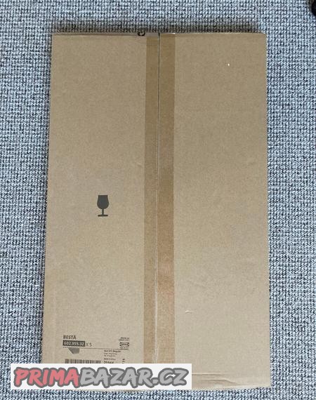 IKEA BESTA 602.955.32 skleněné police 56x36cm, nerozbalené
